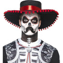 Day Of The Dead Se±or Bones Make Up Kit Aqua Adult Black White_1 sm-44926
