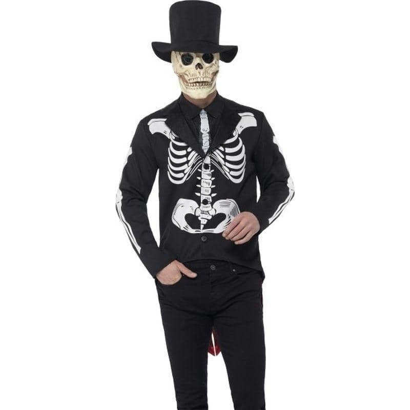 Day Of The Dead Se±or Skeleton Costume Adult Black_1 sm-44656L