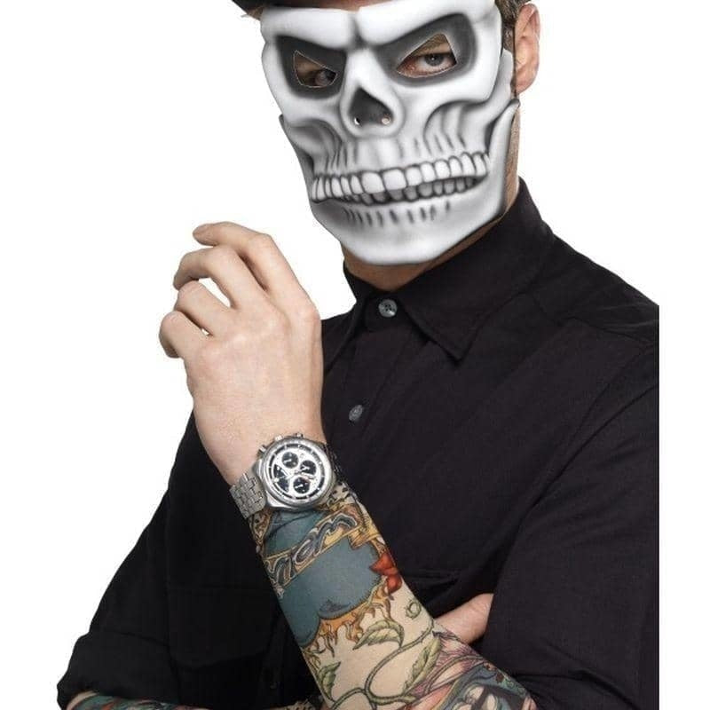 Day Of The Dead Tattoo Sleeve Adult Multi_1 sm-44225