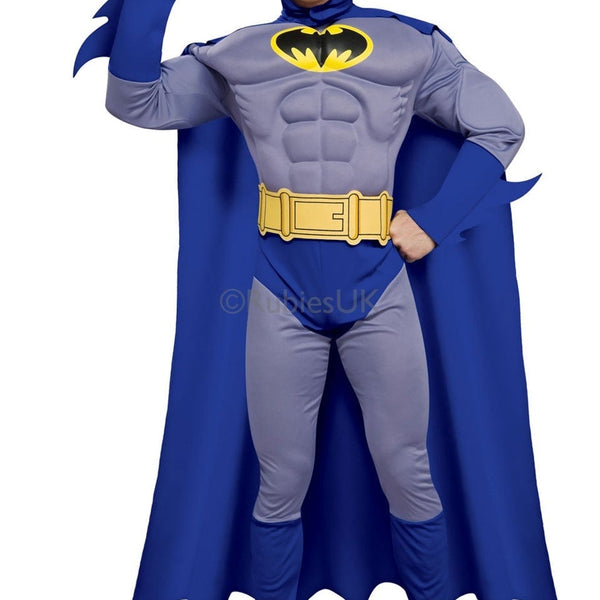 Costume Batman Adulte DC Comics - Avec Muscles Rembourrés, Cape Et Masque (taille XL) - 11