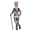 Deluxe Day Of The Dead Senor Costume Pink & Black_1 sm-64012L