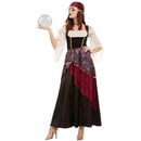 Deluxe Fortune Teller Costume Adult Black_1 sm-50953L