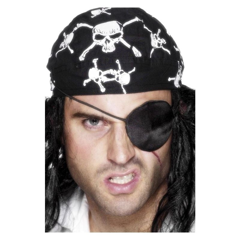 Deluxe Pirate Eyepatch Adult Black_2 