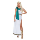 Deluxe Roman Empire Queen Toga Costume White_4 sm-70021X1