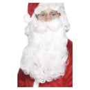 Deluxe Santa Beard Adult White_2 