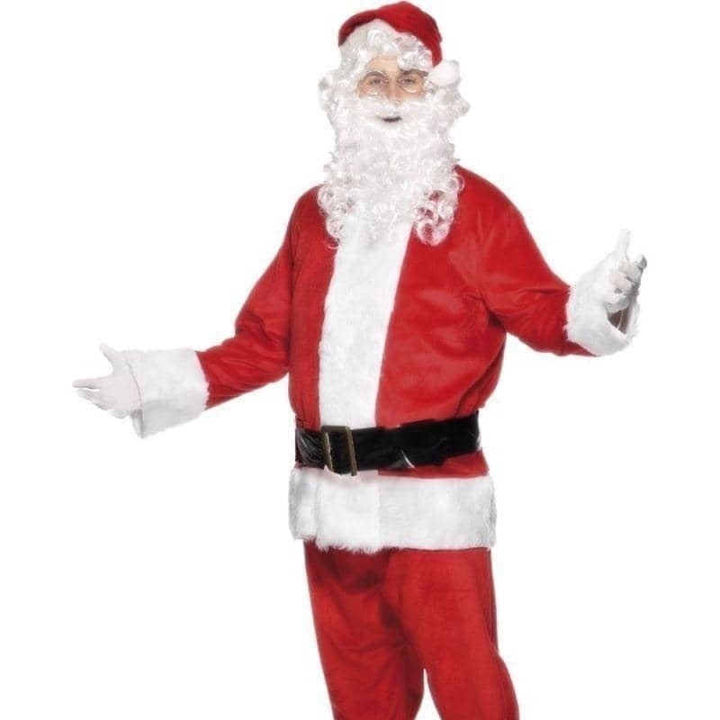Deluxe Santa Costume Adult Red White_1 sm-24502L