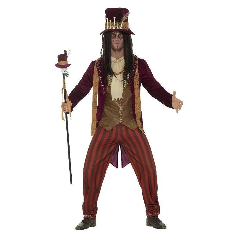 Deluxe Voodoo Witch Doctor Costume Adult Red_2 sm-46875m