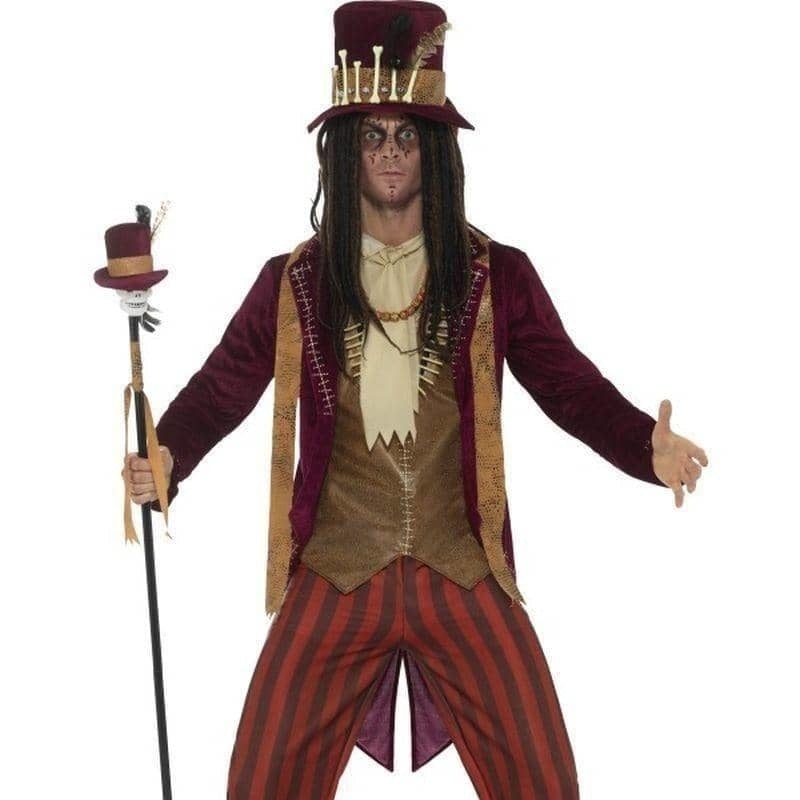 Deluxe Voodoo Witch Doctor Costume Adult Red_1 sm-46875l