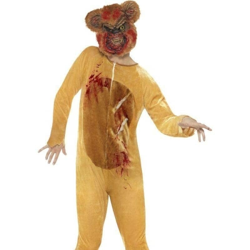 Deluxe Zombie Teddy Bear Costume Adult Brown_1 sm-45268l