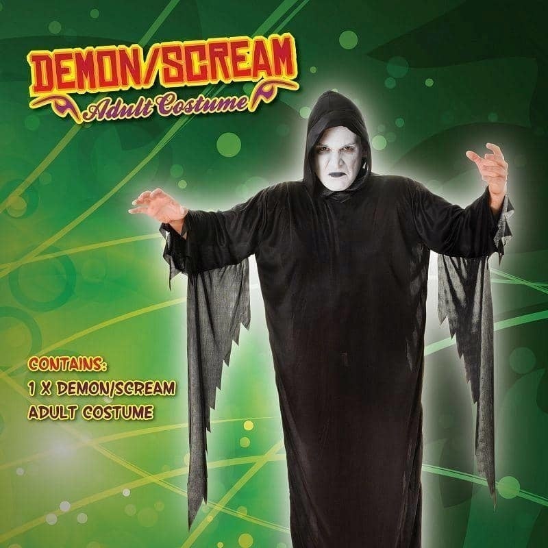 Demon Scream Adult Costume Unisex_2 