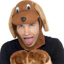 Dog Hood & Gloves Adult Brown_1 sm-22144