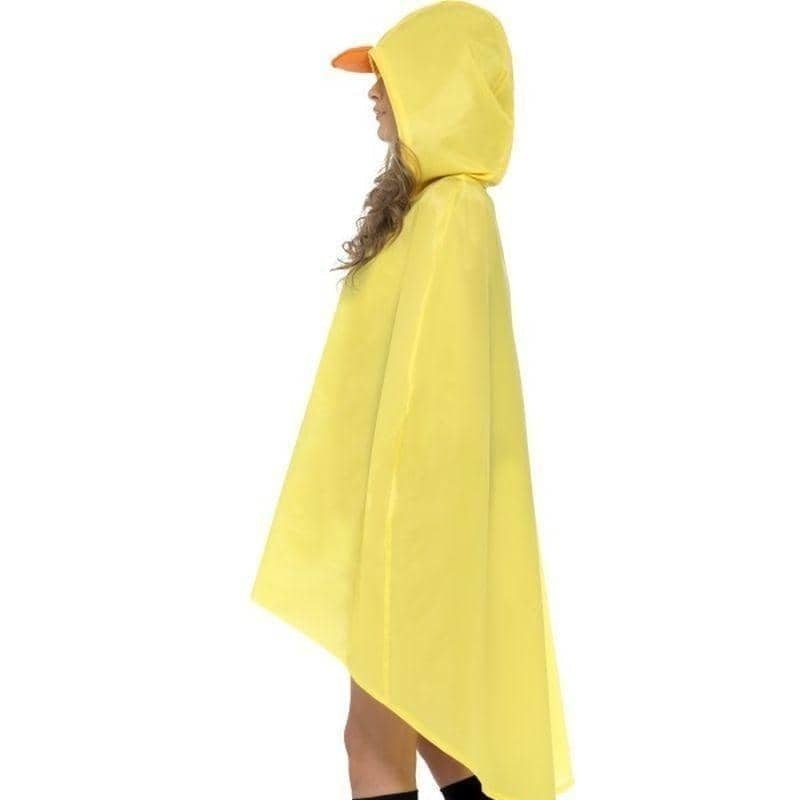 Duck Party Poncho Adult Yellow_4 