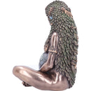 Ethereal Mother Earth Gaia Art Statue Bronze Figurine 30cm 7