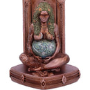 Ethereal Mother Earth Gaia Art Statue Incense Burner 24cm 5