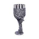 Monarch of the Glen Stags Head Goblet Wine Glass 18cm