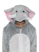 Elephant Costume Kids Grey White Jumpsuit