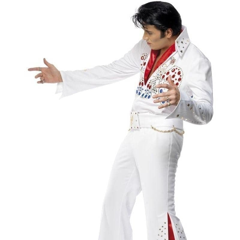 Elvis American Eagle Costume Adult White_3 