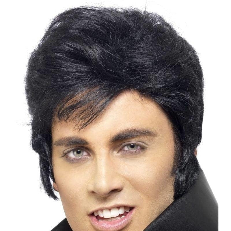 Elvis Wig Adult Black_1 sm-42116