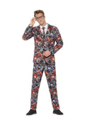 Evil Clown Suit Adult Multi_1 sm-40337L