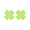 Fever Cross Nipple Pasties Lime_1 sm-20780