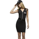Fever FBI Costume Adult Black_1 sm-44535M