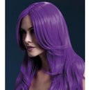 Fever Khloe Wig Adult Neon Purpl_1 sm-42548