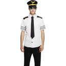 Fever Mile High Costume Adult White Black_1 sm-31871L