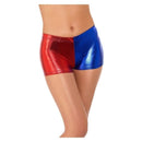 Fever Miss Jester Whiplash Shorts Adult Red Blue_2 sm-48348l
