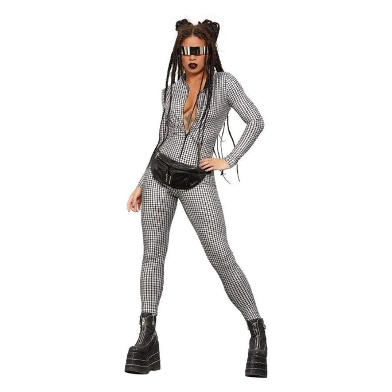 Fever Miss Whiplash Disco Holographic Costume_1 sm-61997M