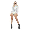 Fever Miss Whiplash Mirror Holographic Bodysuit_1 sm-61996M
