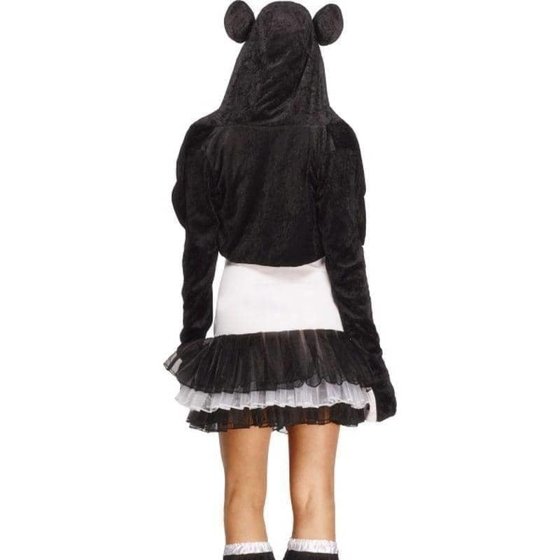 Fever Panda Costume Tutu Dress Adult White Black_2 sm-22797S