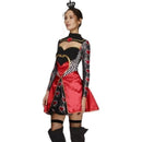 Fever Queen Of Hearts Costume Adult Black Red_3 sm-43479S