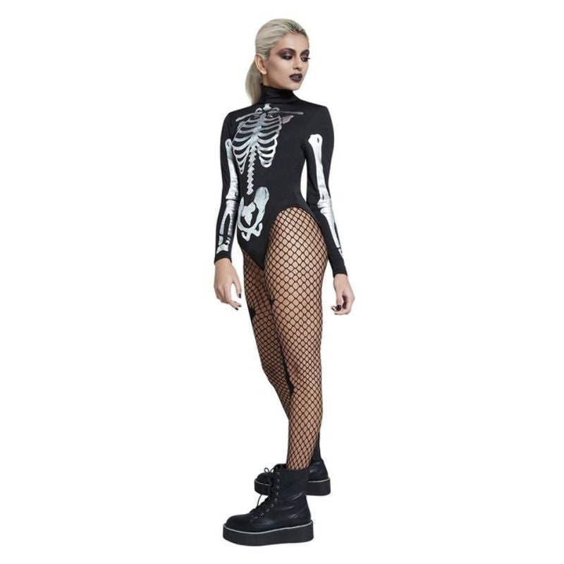 Fever Skeleton Costume Black & White_3 sm-52184M