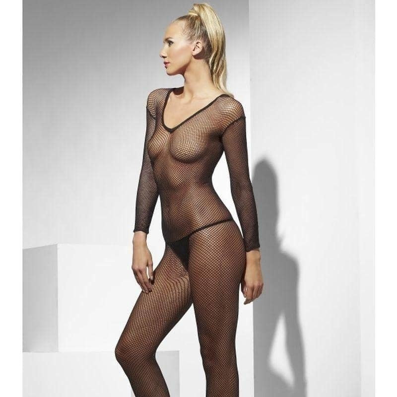 Fishnet Body Stocking Adult Black_1 sm-20855