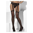 Fishnet Hold Ups Adult Black_2 
