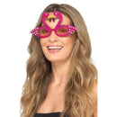 Flamingo Sparkle Glasses Adult Pink_1 sm-40261