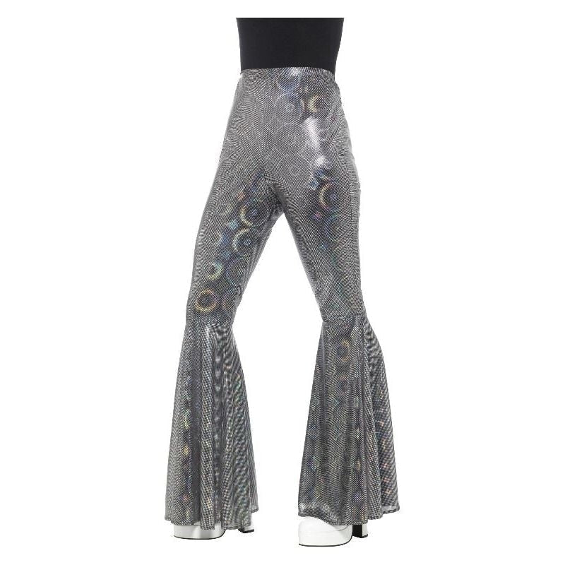 Flared Trousers Ladies Adult Silver_2 sm-21466sm