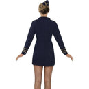 Flight Attendant Costume Adult Blue_2 sm-28879L