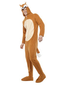 Fox Costume Adult All In One Orange