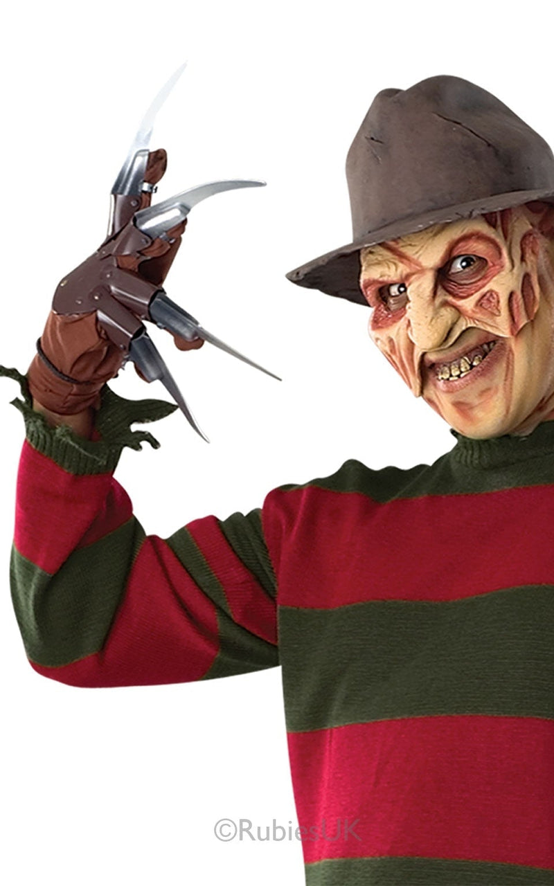 Freddy Kruger Adult Glove Nightmare on Elm Street 1 rub-1231NS MAD Fancy Dress
