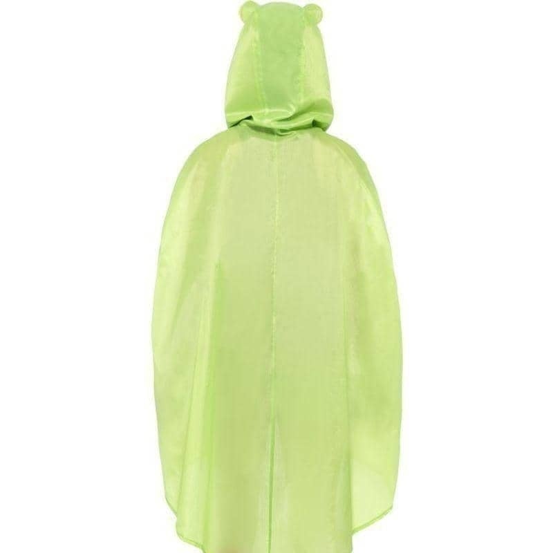 Frog Party Poncho Adult Green_3 