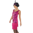 Funtime Flapper Costume Adult Pink_3 sm-22417X1