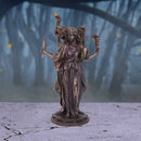 Hecate Goddess of Magic Figurine Triple Ornament 21cm 7