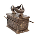 Bronzed Ark of the Covenant with Winged Cherrubs 28cm 2
