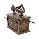 Bronzed Ark of the Covenant with Winged Cherrubs 28cm 5