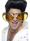 70s Rock Specs Giant Adult Gold 11 Inches
