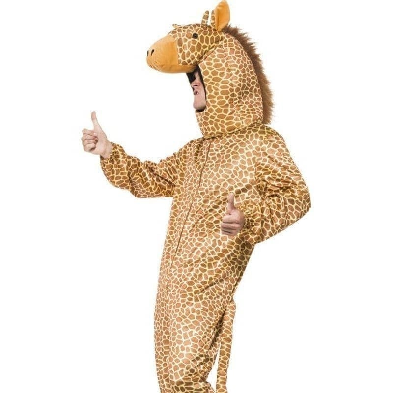 Giraffe Costume Adult Orange_3 