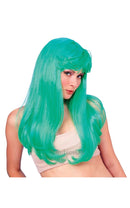 Glamour Ladies Wig Green_1 rub-50417NS