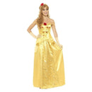 Golden Princess Costume Adult Gold_3 sm-45969S