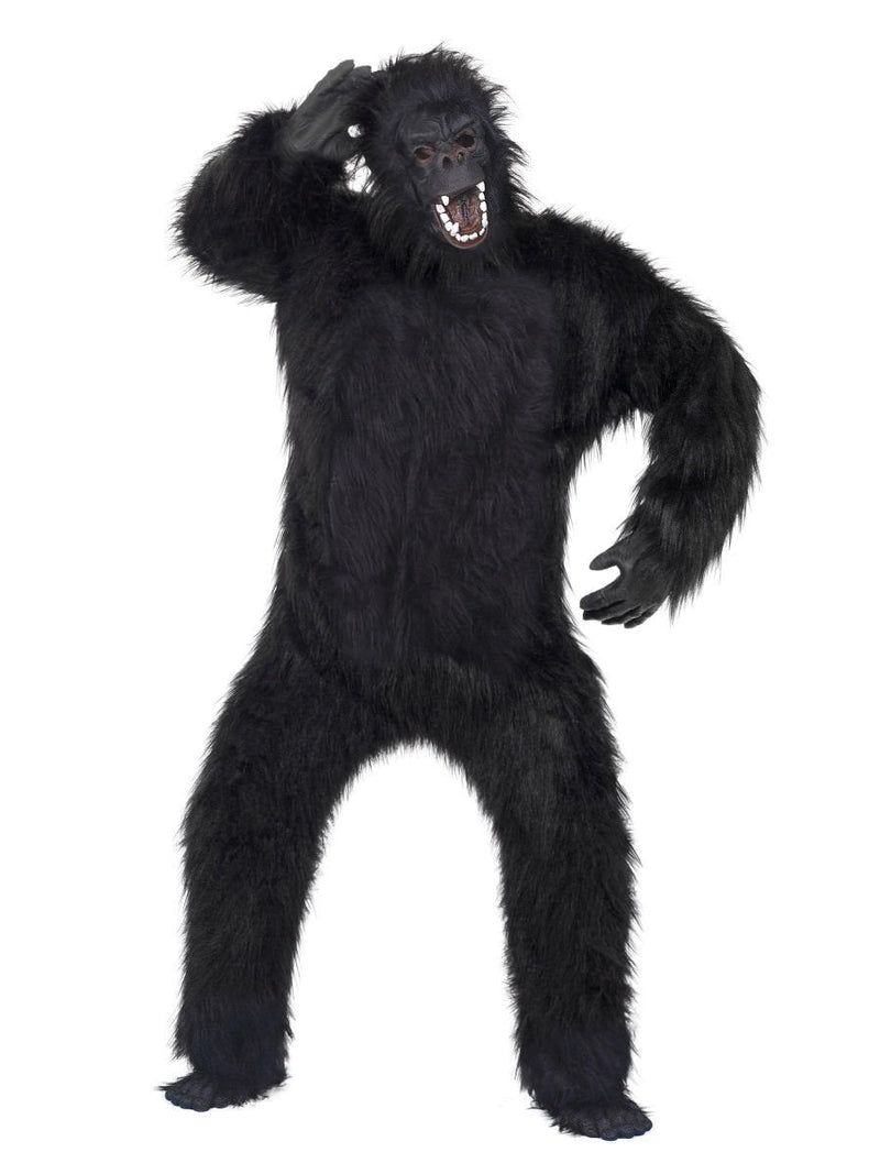 Gorilla Costume Adult Black Bodysuit